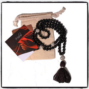 BANISHING FEAR MALA ~ Onyx