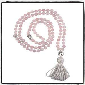 THE LOVERS MALA - Rose Quartz