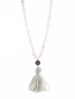 THE LOVERS MALA - Rose Quartz