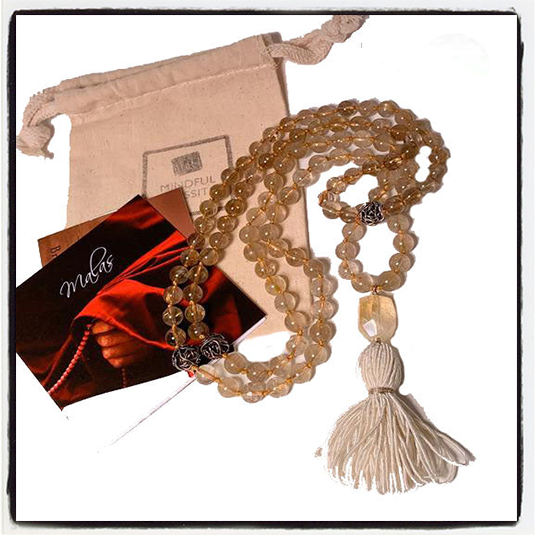 GENEROUS ABUNDANCE MALA ~ Citrine