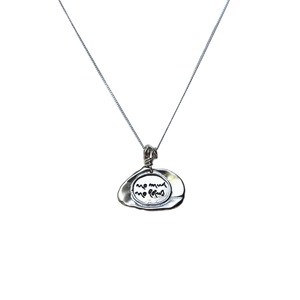 SILVER on FINE CHAIN