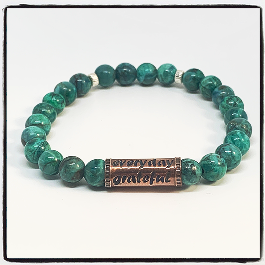 Turquoise composite - Special Edition Wrist Mala