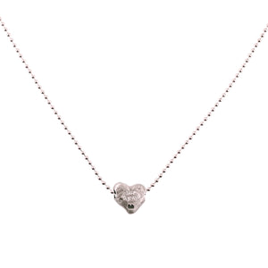 Midi Pewter Heartrock