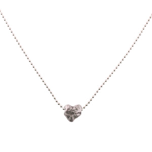 Midi Pewter Heartrock