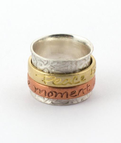 Paisley Meditation Ring A