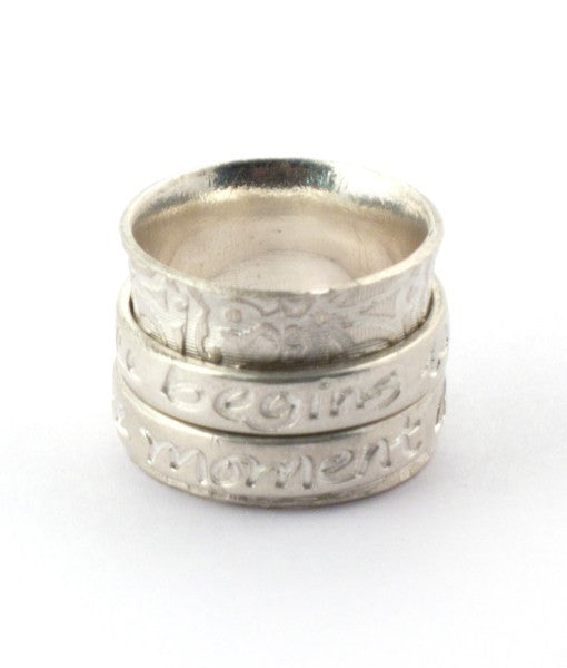 Paisley Meditation Ring D