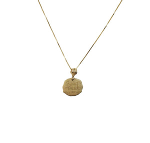 Being Peace Mini Gold Necklace